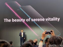 Suasana Peluncuran Oppo Find X di Paris