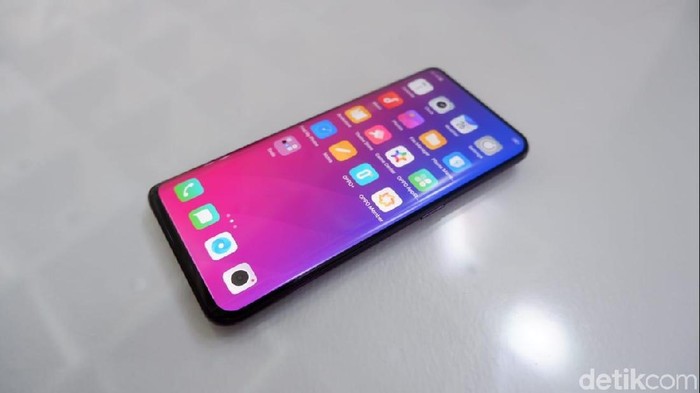 Oppo Find X. Foto: Adi Fida Rahman/detikinet Oppo Find X. Foto: Adi Fida Rahman/detikinet