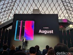 Suasana Peluncuran Oppo Find X di Paris