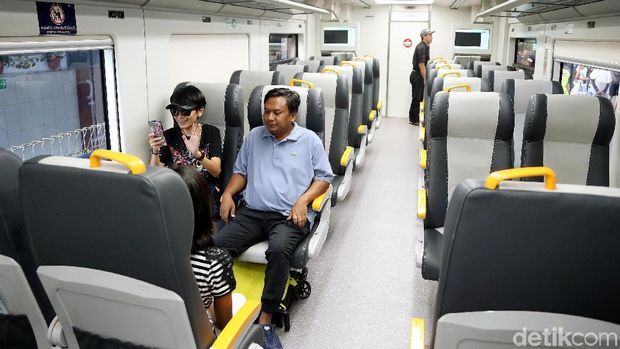 Kereta Bandara Soekarno Hatta sekarang sampai Bekasi