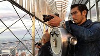 Gao juga suka hunting foto selama perjalanan. Dia memotretnya sendiri dan membagikan dalam Instagramnya. (godfreygao/Instagram)