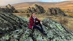 Foto: Gaya Liburan Artis Cantik Turki, Fahriye Evcen