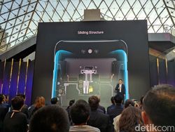 Suasana Peluncuran Oppo Find X di Paris