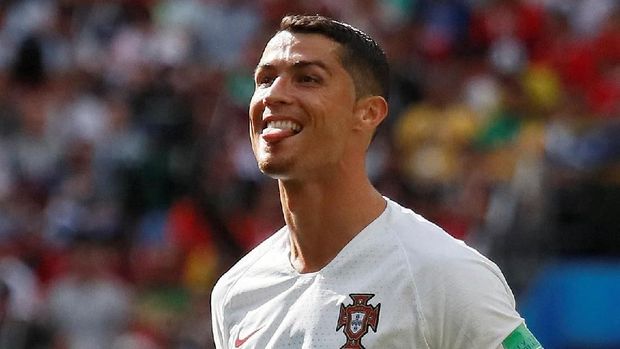 Cristiano Ronaldo sudah mengemas empat gol di dua laga Piala Dunia 2018.