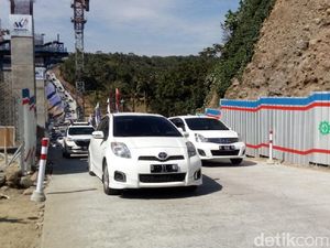 Jadi Dua Lajur, Arus Lalin di Jembatan Kali Kenteng Lancar