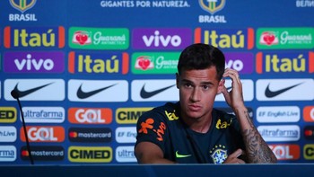 Philippe Coutinho menempati posisi ke-4. Foto: Hannah McKay/Reuters