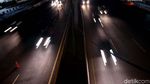 Kemacetan Mengular Arah Masuk Tol Cikampek