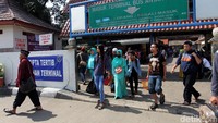 Para pemudik ini berasal dari sejumlah kota di Pulau Jawa.