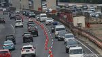 Contraflow di Tol Cikampek Diberlakukan