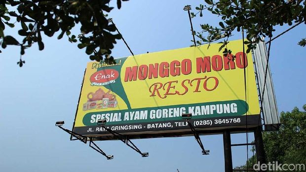 Papan penandanya cukup besar (Randy/detikTravel)