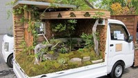 Kayu-kayu tua dipasang di taman ini sehingga memberikan kesan alam natural. Istimewa/Boredpanda.