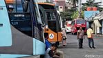 Terminal Bus Tanjung Priok Masih Sepi