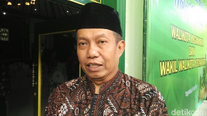 Wali Kota Yogyakarta, Haryadi Suyuti seusai acara syawalan di Pemkot Yogya, Kamis (21/6/2018)
