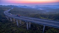 Tol Semarang-Solo seksi III 17,7 km. Beroperasi 25 September 2017. Dok. Jasa Marga.