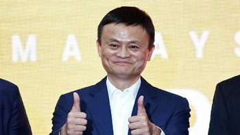 Jack Ma tentu makin senang karena bisnisnya makin berkembang di Asia Tenggara. Salah satunya melalui toko online Lazada di mana Alibaba adalah pemegang saham besar. Foto: Reuters