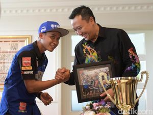 Menpora Harap Pebalap Ini Jadi Valentino Rossi-nya Indonesia