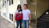 Reino Barack berulang tahun pada hari ini, Kamis (21/6). Luna Maya pun mengunggah foto mesra bersamanya dan kata romantis. Foto: Dok. Instagram/lunamaya