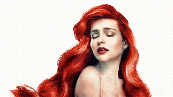 Dia adalah Jirka Vinse Jonatatan Vaatainen pria asal Finlandia yang berprofesi sebagai desain grafis, seniman dan juga ilustrator. Ariel dari film Little Mermaid. (Foto: Instagram/jirkavinse)