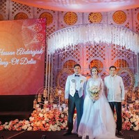 Sofia Loren pun menikahi sesama polisi bernama Abdul-Bassar Abdurajak beberapa bulan lalu. Keduanya melangsungkan pernikahan yang dihadiri Presiden Rodrigo. Foto: Instagram Sofia Loren Deliu