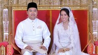 Saat itu, pernikahan Nooryana dan Daniyar digelar secara mewah di Kuala Lumpur. Foto: BERNAMA