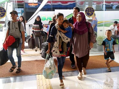 24.196 Pemudik Tiba di Terminal Pulo Gebang
