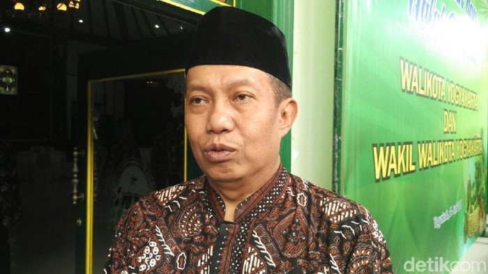 Wali Kota Yogyakarta, Haryadi Suyuti seusai acara syawalan di Pemkot Yogya, Kamis (21/6/2018)