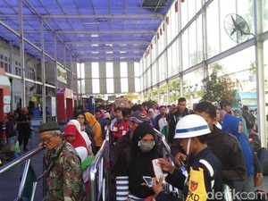 22 Ribu Pemudik akan Kembali ke Jakarta Via Stasiun Senen