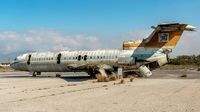 Pesawat terlantar di Bandara Internasional Nicosia (Dimitris Sideridis/CNN Travel)
