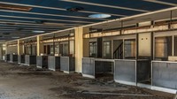 Merupakan salah satu bandara di negara Siprus dan telah ditinggalkan atau berhenti pengoperasiannya selama 44 tahun. Bagian check in terminal Bandara Internasional Nicosia (Dimitris Sideridis/CNN Travel)