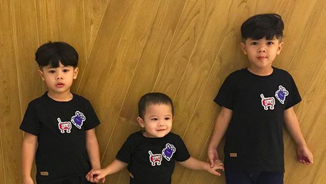 3 Jagoan Cilik Ratna Galih yang Lucu dan Menggemaskan