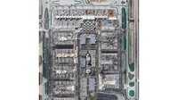Setelah beberapa jam yang di atas LAX, Kelley mampu membidik gambar yang menarik. Adalah gambar simetri yang memiliki estetikanya tersendiri (Mike Kelley/CNN Travel)