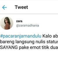 Ini yang biasa dilakukan kebanyakan wanita zaman dulu setelah menghabiskan waktu bareng pacarnya. Sekarang masih ada yang seperti ini? Foto: Twitter