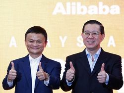 Kegembiraan Jack Ma Resmikan Kantor Alibaba di Malaysia