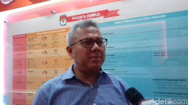 Ketuua KPU Arief Budiman