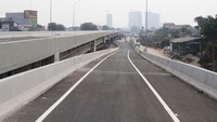 Bekasi-Cawang-Kampung Melayu seksi IB-IC 8,4 km. Beroperasi 8,4 km. Hasan Alhabshy/detikcom.