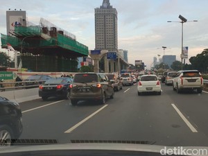 Hari Pertama Masuk Kerja, Lalin Bekasi-Jakarta Belum Sepadat Biasanya
