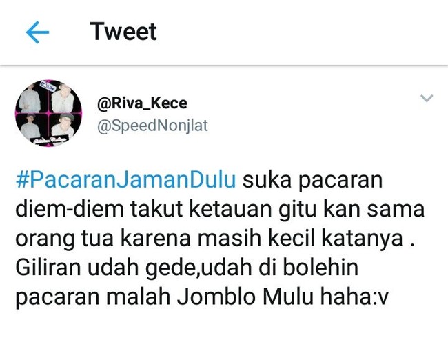 Duh malang sekali nasibnya, sudah dewasa malah jomblo. Foto: Twitter