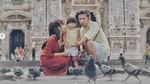 Serunya Momen Liburan Keluarga Gading-Gisel di Milan