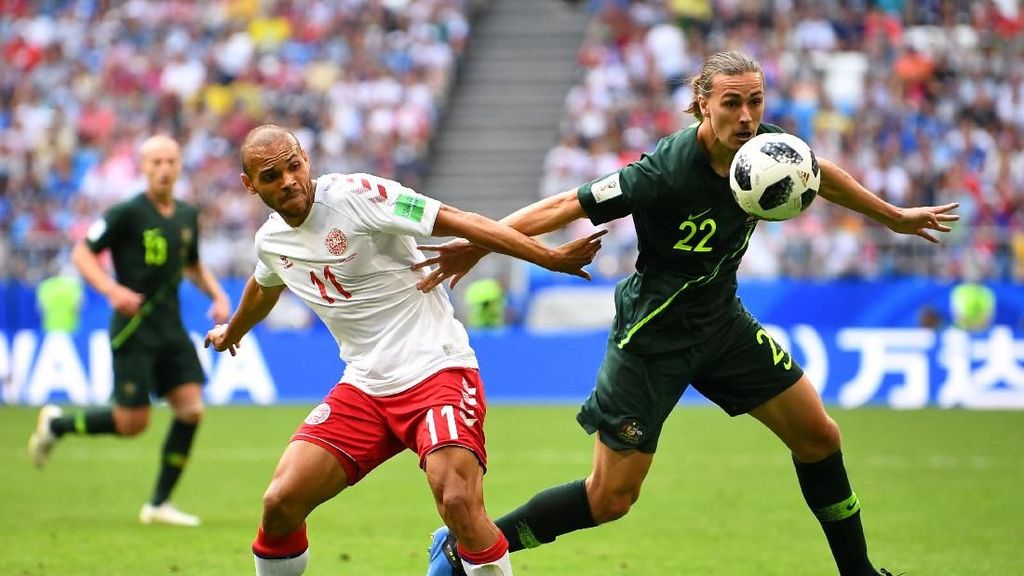Video Highlights: Denmark Vs Australia 1-1 Video Highlights: Denmark Vs Australia 1-1
