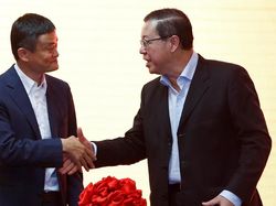 Kegembiraan Jack Ma Resmikan Kantor Alibaba di Malaysia