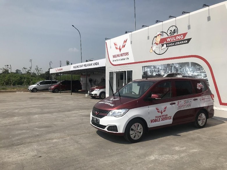 Balik Jakarta? Mampir ke Posko Wuling Cikampek Ada Pijat 