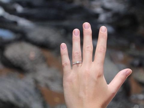 Pasangan asal Belgia lakukan lamaran ekstrem di hadapan puluhan buaya