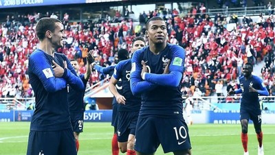 Tampilan Perut Sixpack Mbappe, Jagoan Prancis yang Cetak Gol Lawan Peru