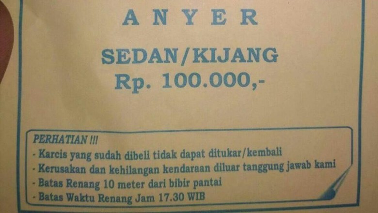 Viral Tiket Pantai Anyer Rp 100 Ribu Pemda Nggak Terlalu Mahal