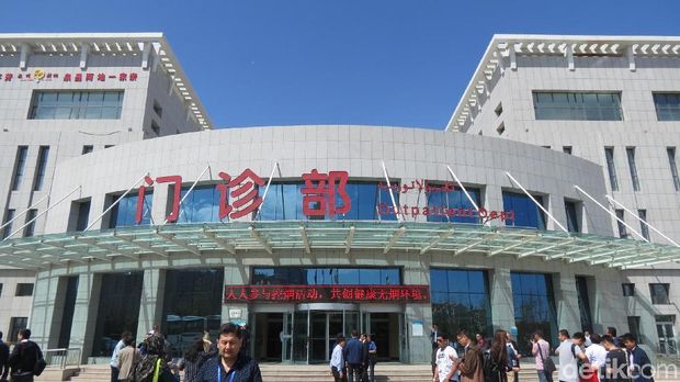 Changji City Second Hospital di Kota Changji, Xinjiang, China (Fitraya/detikHealth)