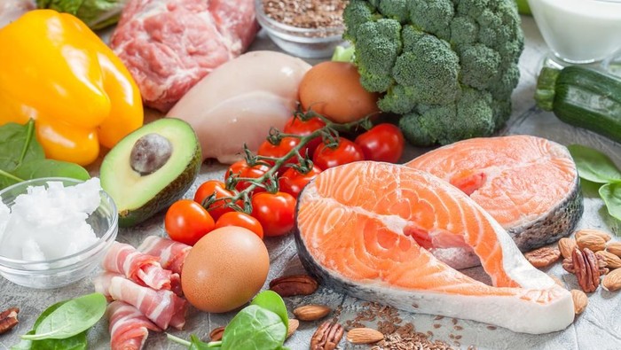 Menu dalam diet keto. Foto: shutterstock Menu dalam diet keto. Foto: shutterstock