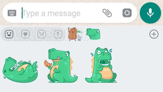 WhatsApp Ikutan Bikin Stiker