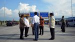 Berkemeja Putih, Jokowi Resmikan Tol Gempol-Pasuruan Seksi II
