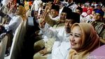 Prabowo Hadiri Debat Cagub Jabar