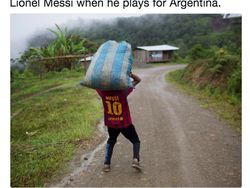 Netizen: Please, Jangan Salahkan Messi...